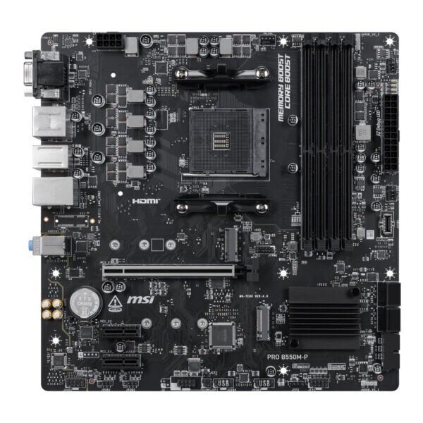 MSI PRO B550M-P AMD B550 AM4 DDR4 mATX Anakart