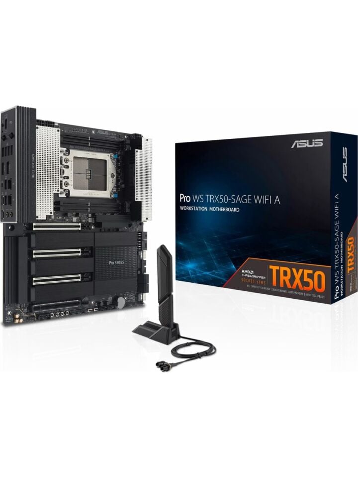 ASUS Pro WS TRX50-SAGE WIFI A AMD TRX50 sTR5 DDR5 CEB İş İstasyonu Anakartı