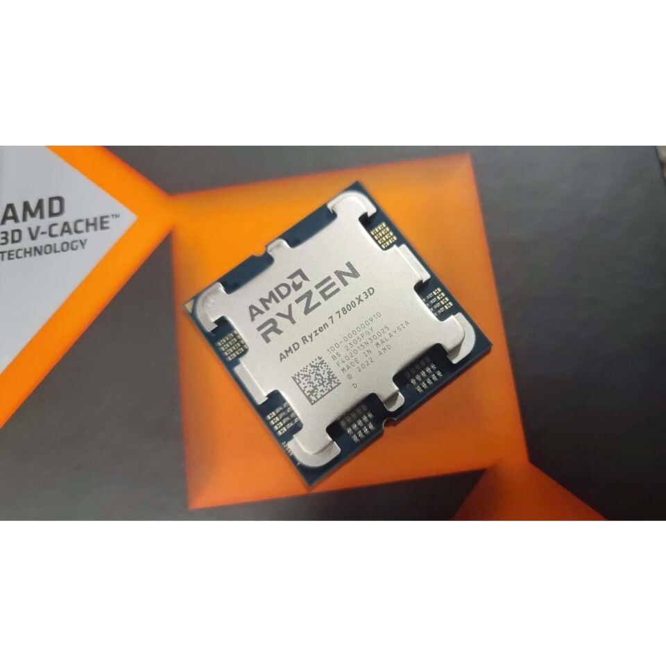 AMD Ryzen 7 7800X3D 4.2 GHz 8 Çekirdek 96 MB AM5 İşlemci