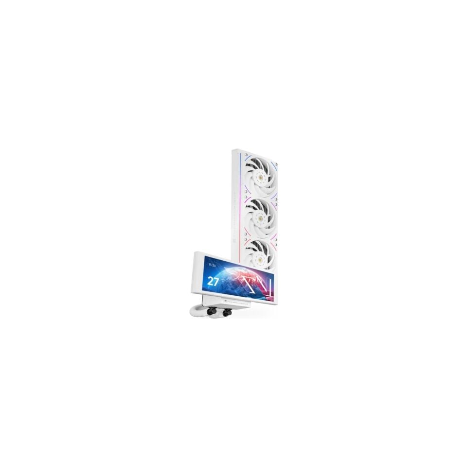 Thermalright Trofeo Vision 360 ARGB Beyaz 360 mm LCD Ekranlı İşlemci Sıvı Soğutucu