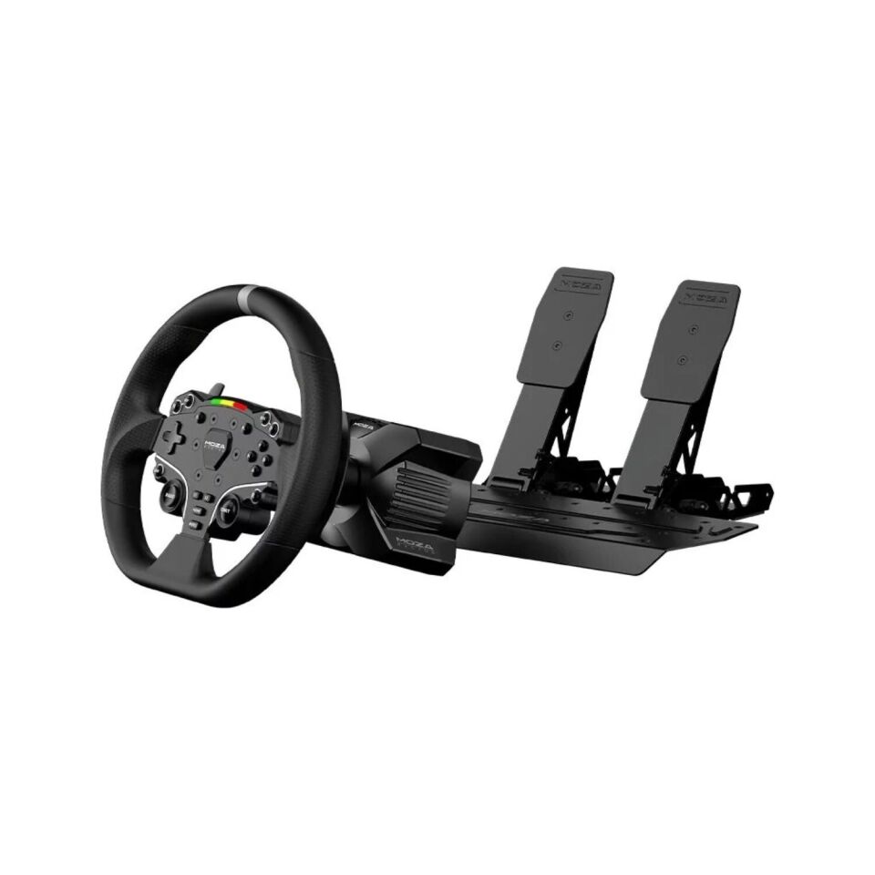 MOZA R3 Direct Drive Yarış Direksiyon Seti - 11 inç Direksiyon ve Pedal Dahil (PC)
