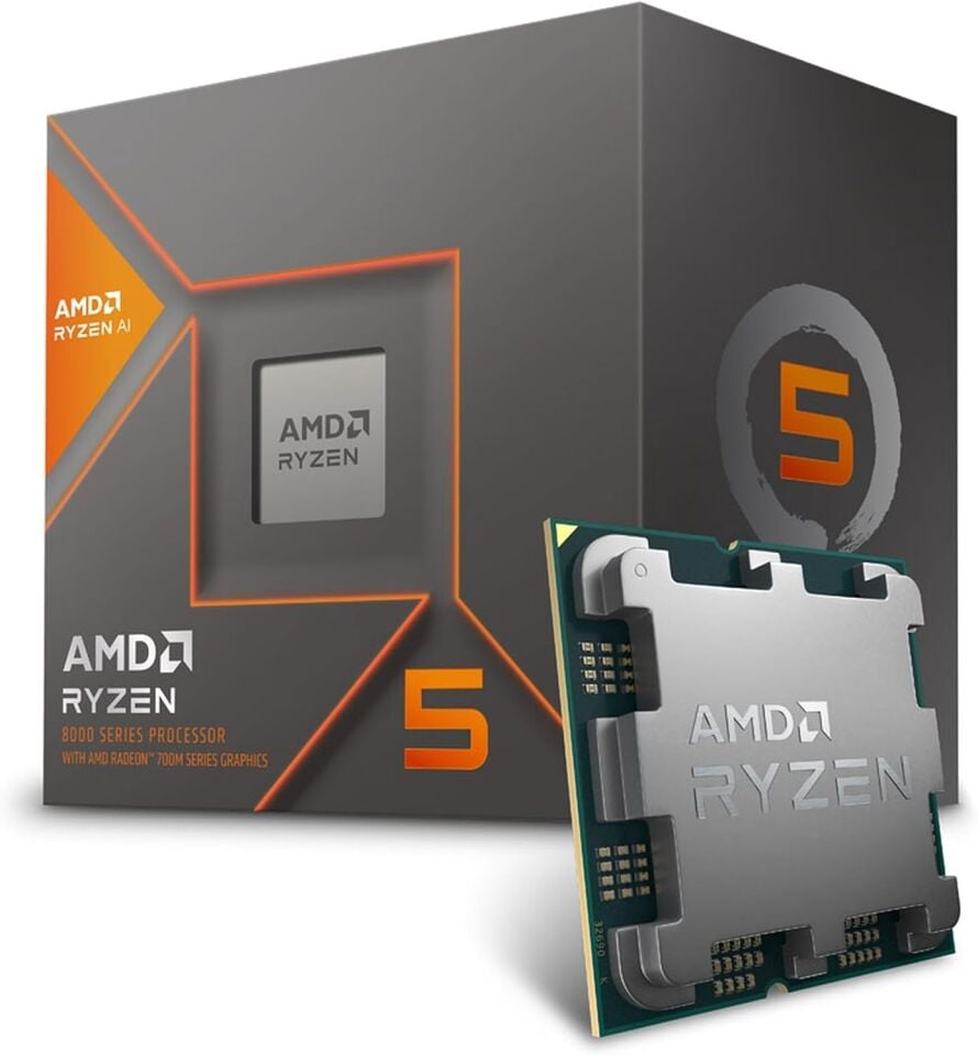 AMD Ryzen 5 8600G 4.3 GHz 6 Çekirdek AM5 Kutulu İşlemci (Radeon 760M Grafikli)