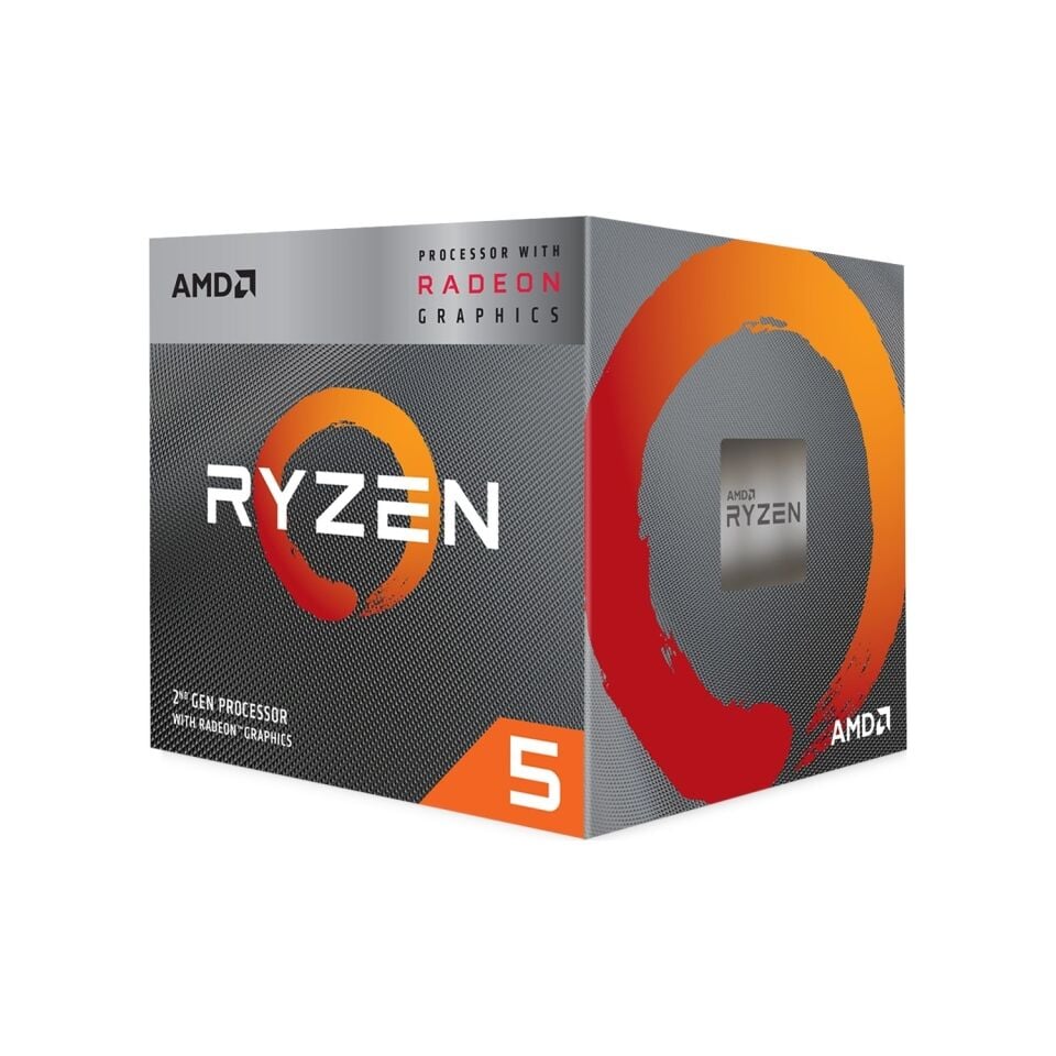 AMD Ryzen 5 3400G 3.7 GHz 4 Çekirdek AM4 Kutulu İşlemci (Radeon Vega 11 Grafikli)