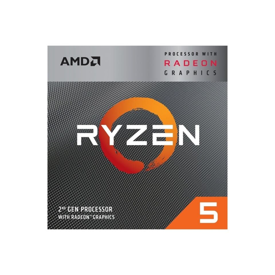 AMD Ryzen 5 3400G 3.7 GHz 4 Çekirdek AM4 Kutulu İşlemci (Radeon Vega 11 Grafikli)
