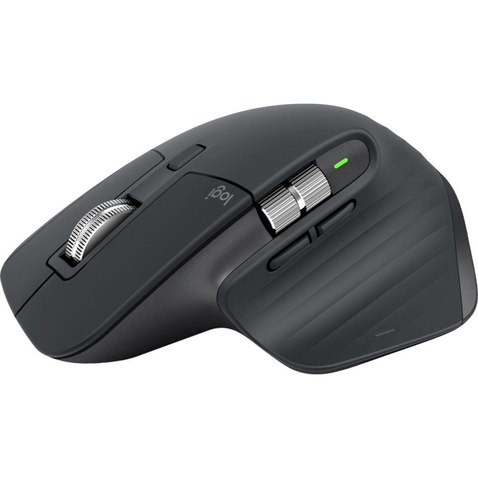 Logitech MX Master 3S 8000 DPI Sessiz Kablosuz Mouse - Grafit