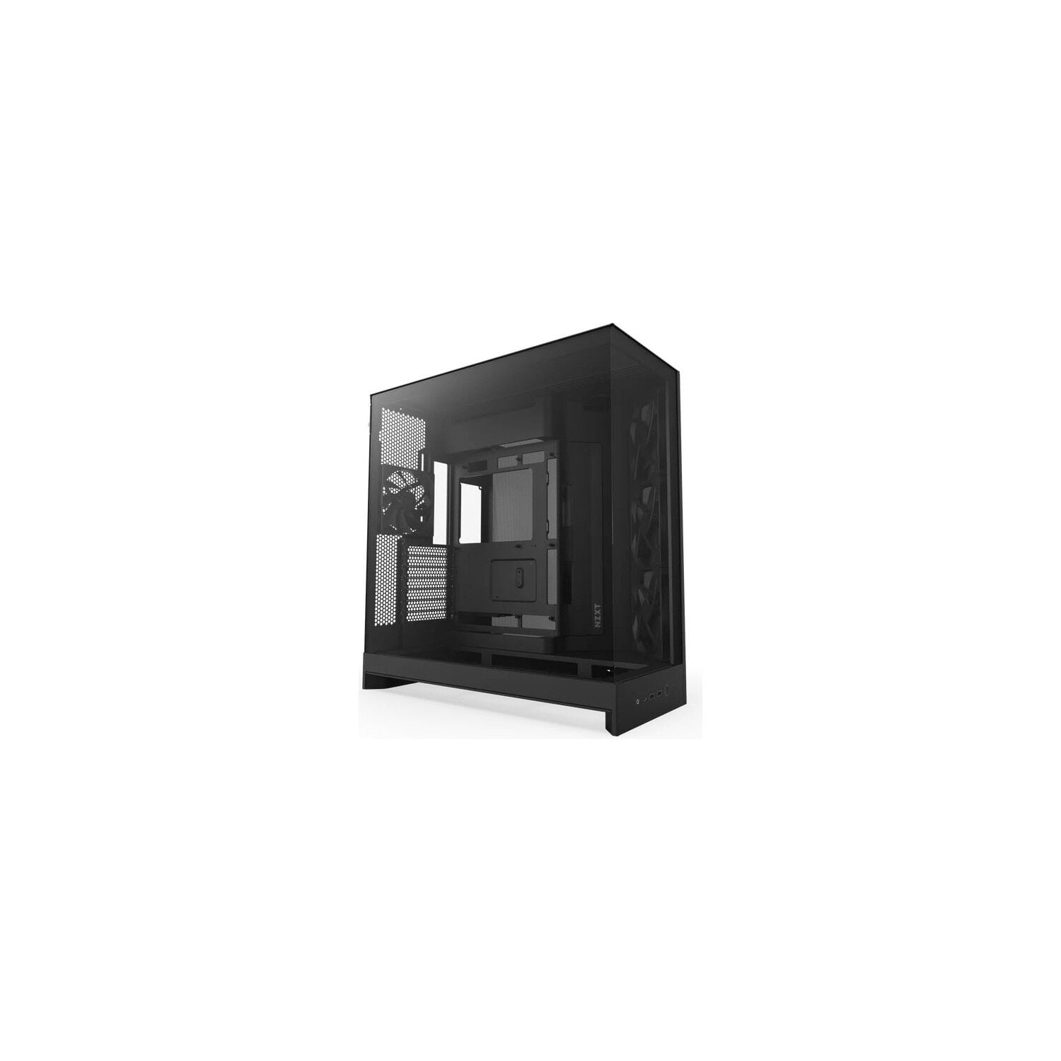 NZXT H9 Flow Çift Bölmeli ATX Mid Tower Oyuncu Kasası - Siyah