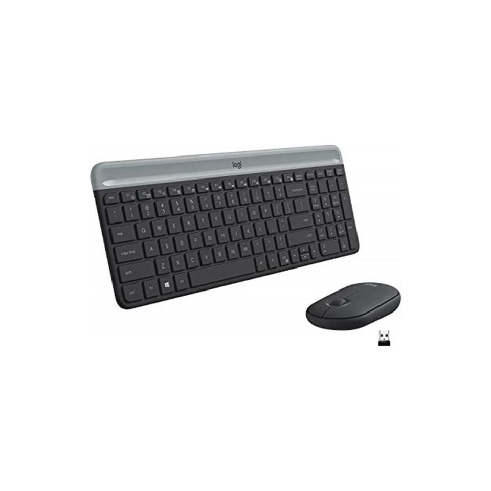 Logitech MK470 Slim Kablosuz Klavye Mouse Seti