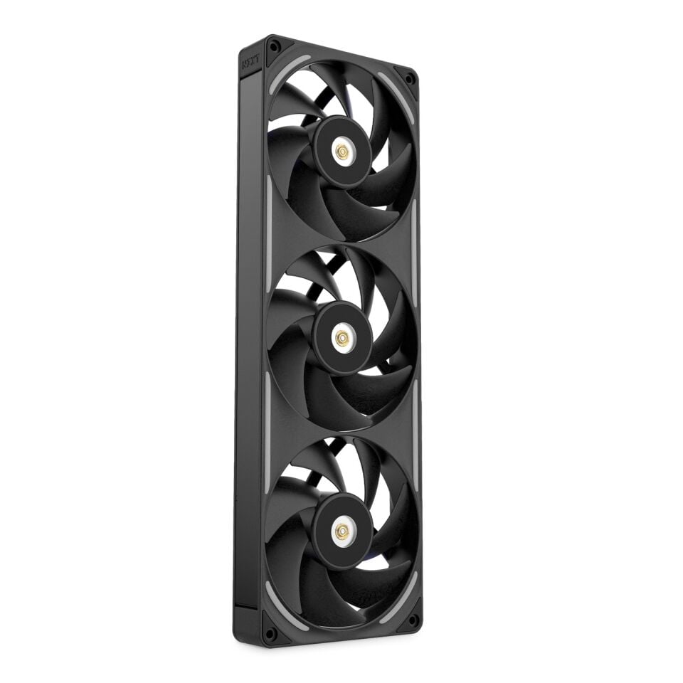 NZXT F360X 360 mm Tek Çerçeveli PWM RGB Performans Fanı - Siyah