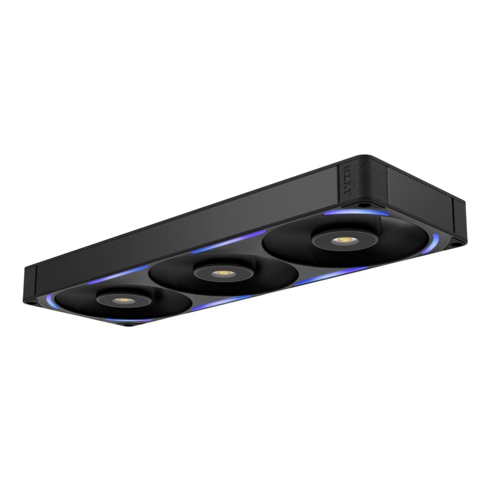 NZXT F360X 360 mm Tek Çerçeveli PWM RGB Performans Fanı - Siyah