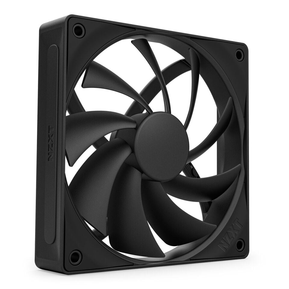 NZXT F120Q 120 mm Sessiz PWM Kasa Fanı - Siyah