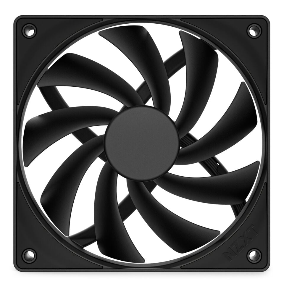 NZXT F120Q 120 mm Sessiz PWM Kasa Fanı - Siyah