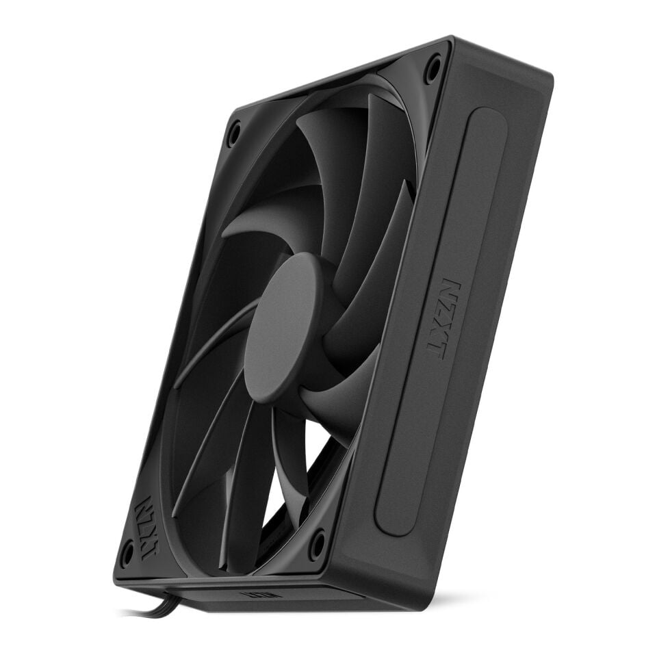NZXT F120Q 120 mm Sessiz PWM Kasa Fanı - Siyah