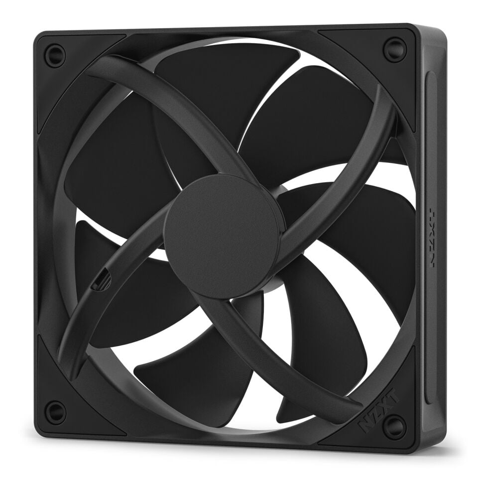NZXT F120P 120 mm Statik Basınç PWM Kasa Fanı - Siyah
