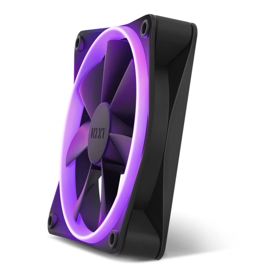 NZXT F120 RGB 120 mm PWM RGB Kasa Fanı - Siyah (Tekli)