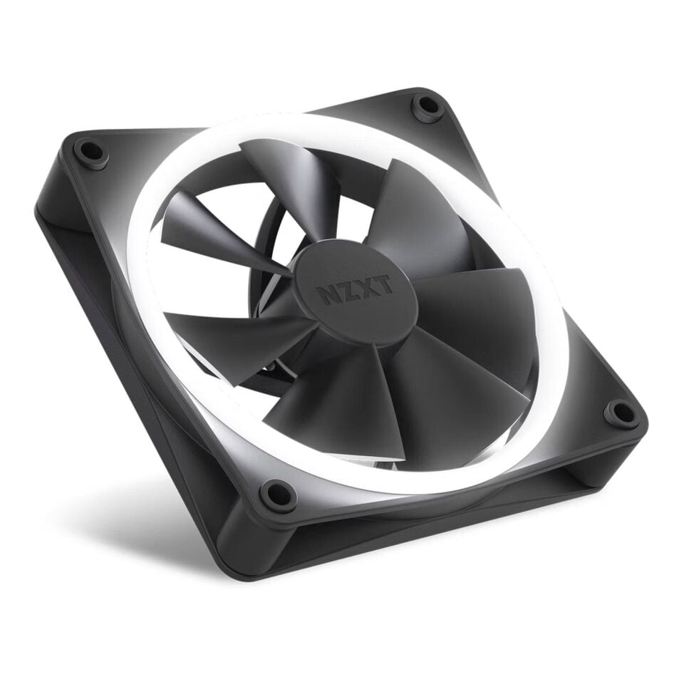 NZXT F120 RGB 120 mm PWM RGB Kasa Fanı - Siyah (Tekli)